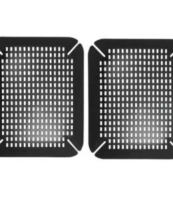 mDesign Adjustable Plastic Kitchen Sink Protector Mat, Large -Kitchen Storage shop unnamed file 150