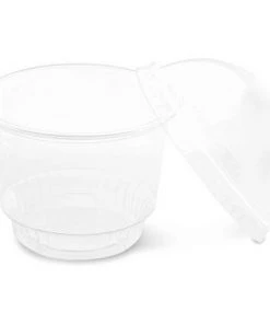 Juvale 50 Pack Clear Plastic To Go Ice Cream Cups with Lids 8 oz -Kitchen Storage shop unnamed file 1519