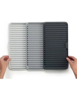 Joseph Joseph Tier Expandable Draining Mat - Gray