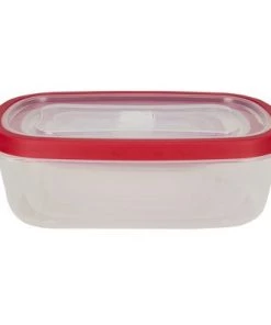 Home Basics 5 Piece Spill-Proof Rectangle Plastic Food Storage Container with Ventilated, Snap-On Lids, Red 13 Home Basics 5 Piece Spill-Proof Rectangle Plastic Food Storage Container with Ventilated, Snap-On Lids, Red -Kitchen Storage shop unnamed file 1543