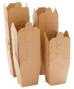 Stockroom Plus 60 Pack Chinese-style Take Out Boxes, Kraft Brown To Go Food Containers (16 oz) -Kitchen Storage shop unnamed file 1549