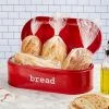 Juvale Large Red Metal Bread Box for Kitchen Countertop, Retro Bread Bin, 17.3 x 8.3 x 6.5 Inches 1 Juvale Large Red Metal Bread Box for Kitchen Countertop, Retro Bread Bin, 17.3 x 8.3 x 6.5 Inches -Kitchen Storage shop unnamed file 1555