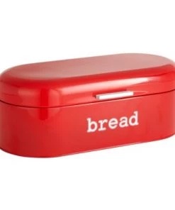Juvale Large Red Metal Bread Box for Kitchen Countertop, Retro Bread Bin, 17.3 x 8.3 x 6.5 Inches 10 Juvale Large Red Metal Bread Box for Kitchen Countertop, Retro Bread Bin, 17.3 x 8.3 x 6.5 Inches -Kitchen Storage shop unnamed file 1557