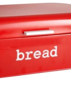 Juvale Large Red Metal Bread Box for Kitchen Countertop, Retro Bread Bin, 17.3 x 8.3 x 6.5 Inches 12 Juvale Large Red Metal Bread Box for Kitchen Countertop, Retro Bread Bin, 17.3 x 8.3 x 6.5 Inches -Kitchen Storage shop unnamed file 1559