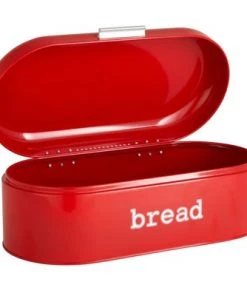 Juvale Large Red Metal Bread Box for Kitchen Countertop, Retro Bread Bin, 17.3 x 8.3 x 6.5 Inches 13 Juvale Large Red Metal Bread Box for Kitchen Countertop, Retro Bread Bin, 17.3 x 8.3 x 6.5 Inches -Kitchen Storage shop unnamed file 1560