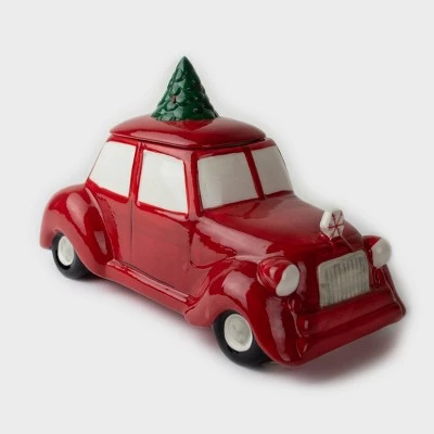 Peppermint & Pine oz Ceramic Car Cookie Jar - Peppermint & Pine 4 Peppermint & Pine oz Ceramic Car Cookie Jar - Peppermint & Pine - Image 2