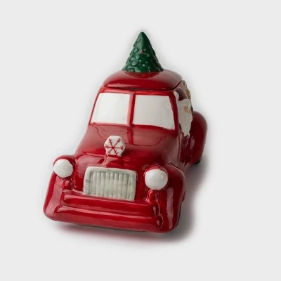 Peppermint & Pine oz Ceramic Car Cookie Jar - Peppermint & Pine 5 Peppermint & Pine oz Ceramic Car Cookie Jar - Peppermint & Pine - Image 3