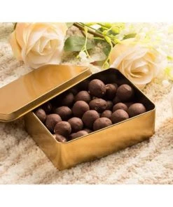 Juvale 6 Pack Rectangular Gold Tin Box with Lid, Empty Tin Can Storage Containers for Party Favors Treat Candy Cookie