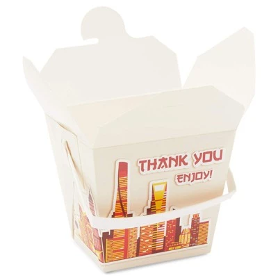 Stockroom Plus 50 Pack Chinese-style Paper Take Out Boxes, To Go Food Containers (16 oz) 3 Stockroom Plus 50 Pack Chinese-style Paper Take Out Boxes, To Go Food Containers (16 oz)