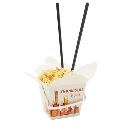Stockroom Plus 50 Pack Chinese-style Paper Take Out Boxes, To Go Food Containers (16 oz) 4 Stockroom Plus 50 Pack Chinese-style Paper Take Out Boxes, To Go Food Containers (16 oz) - Image 2