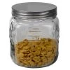 Home Basics 90 oz. Medium Mason Glass Canister, Clear -Kitchen Storage shop unnamed file 1634