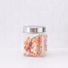 Home Basics 40 oz. Square Glass Canister with Brushed Stainless Steel Screw-on Lid Clear 2 Home Basics 40 oz. Square Glass Canister with Brushed Stainless Steel Screw-on Lid Clear -Kitchen Storage shop unnamed file 1641