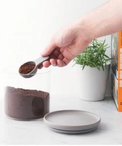 BergHOFF Leo Glass Food Container 5" with Grey Spoon 19 BergHOFF Leo Glass Food Container 5" with Grey Spoon -Kitchen Storage shop unnamed file 1657