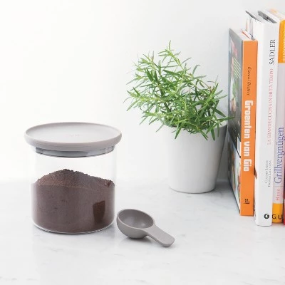 BergHOFF Leo Glass Food Container 5" with Grey Spoon 11 BergHOFF Leo Glass Food Container 5" with Grey Spoon - Image 9