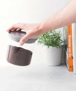 BergHOFF Leo Glass Food Container 5" with Grey Spoon 27 BergHOFF Leo Glass Food Container 5" with Grey Spoon -Kitchen Storage shop unnamed file 1665