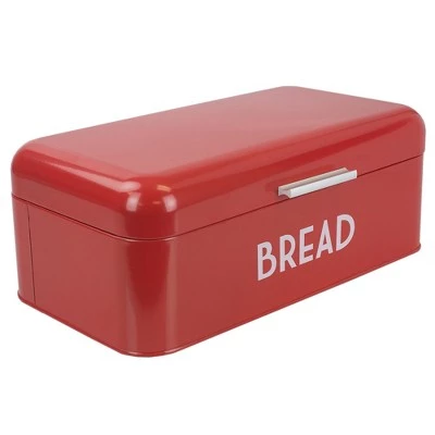 Home Basics Metal Bread Box with Lid 4 Home Basics Metal Bread Box with Lid - Image 2