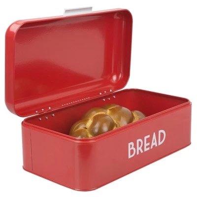 Home Basics Metal Bread Box with Lid 6 Home Basics Metal Bread Box with Lid - Image 4