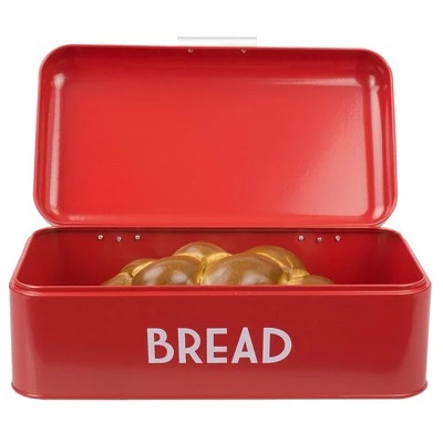 Home Basics Metal Bread Box with Lid 7 Home Basics Metal Bread Box with Lid - Image 5