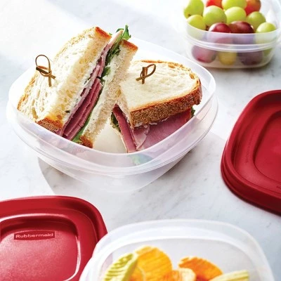 Rubbermaid Set of 14 Easy Find Lids Food Storage Containers 5 Rubbermaid Set of 14 Easy Find Lids Food Storage Containers - Image 3