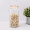 Home Basics 67.5 oz. Glass Pickling Jar with Wire Bail Lid and Rubber Seal Gasket -Kitchen Storage shop unnamed file 1741