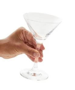 Juvale Martini Glasses - 6-Set Clear Classic 5-Ounce Cocktail Glasses, Inverted Cone Shaped Stemware, Bar Accessories, Ideal Gifts for Housewarming -Kitchen Storage shop unnamed file 1749