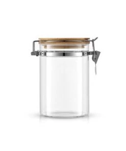 JoyJolt Kitchen Storage Jars with Airtight Bamboo Clamp Lids - 27 oz - Set of 2 10 JoyJolt Kitchen Storage Jars with Airtight Bamboo Clamp Lids - 27 oz - Set of 2 -Kitchen Storage shop unnamed file 1761