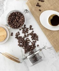 JoyJolt Kitchen Storage Jars with Airtight Bamboo Clamp Lids - 12 oz - Set of 2 9 JoyJolt Kitchen Storage Jars with Airtight Bamboo Clamp Lids - 12 oz - Set of 2 -Kitchen Storage shop unnamed file 1770