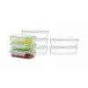 Kinetic Go Green Glassworks Rectangular Food Storage Container Set - 22oz -Kitchen Storage shop unnamed file 1778