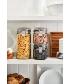 Ball 3pk Glass Latch Storage Jars