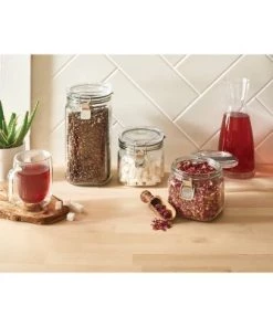 Ball 3pk Glass Latch Storage Jars 10 Ball 3pk Glass Latch Storage Jars -Kitchen Storage shop unnamed file 1793