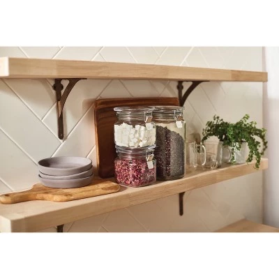 Ball 3pk Glass Latch Storage Jars 6 Ball 3pk Glass Latch Storage Jars - Image 4