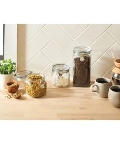 Ball 3pk Glass Latch Storage Jars 12 Ball 3pk Glass Latch Storage Jars -Kitchen Storage shop unnamed file 1795