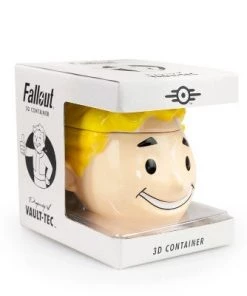Just Funky Fallout Collectibles Smiling Vault Boy Cookie Jar | Fallout 3D Ceramic Jar 9 Just Funky Fallout Collectibles Smiling Vault Boy Cookie Jar | Fallout 3D Ceramic Jar -Kitchen Storage shop unnamed file 1801