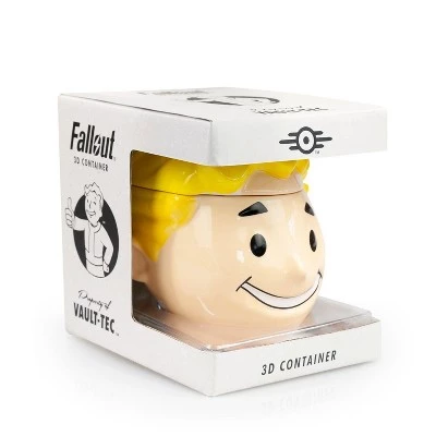Just Funky Fallout Collectibles Smiling Vault Boy Cookie Jar | Fallout 3D Ceramic Jar 5 Just Funky Fallout Collectibles Smiling Vault Boy Cookie Jar | Fallout 3D Ceramic Jar - Image 3