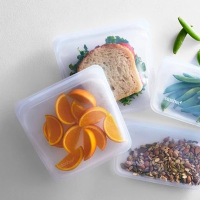 stasher Sandwich Plus Sandwich Bundle Ocean/Clear 3 stasher Sandwich Plus Sandwich Bundle Ocean/Clear