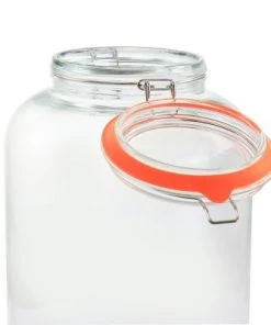Gibson Home Alpha Glass Canister Frasco 13 Gibson Home Alpha Glass Canister Frasco -Kitchen Storage shop unnamed file 1881