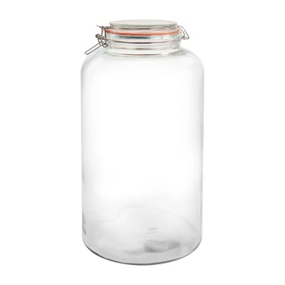 Gibson Home Alpha Glass Canister Frasco 8 Gibson Home Alpha Glass Canister Frasco - Image 6