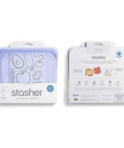 stasher Sandwich Plus Sandwich Bundle Lavender/Clear -Kitchen Storage shop unnamed file 1893