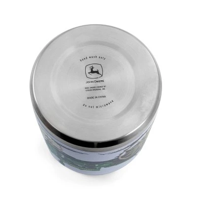 John Deere 12.5 Ounce Stainless Steel Thermal Soup Jug with Lid 5 John Deere 12.5 Ounce Stainless Steel Thermal Soup Jug with Lid - Image 3