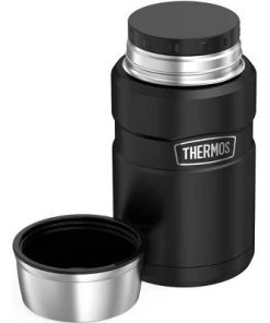 Thermos 24 oz. Stainless King Vacuum Insulated Stainless Steel Food Jar -Kitchen Storage shop unnamed file 1963