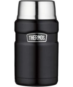 Thermos 24 oz. Stainless King Vacuum Insulated Stainless Steel Food Jar -Kitchen Storage shop unnamed file 1965