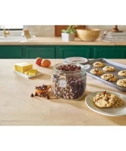 Ball 4.2 Cup Glass Latch Storage Jar -Kitchen Storage shop unnamed file 1970