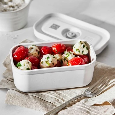 ZWILLING Fresh & Save Plastic Lunch Box White, Airtight Food Storage Container 4 ZWILLING Fresh & Save Plastic Lunch Box White, Airtight Food Storage Container - Image 2