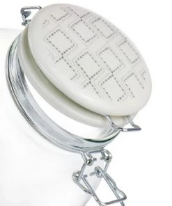 Gibson Home 1.9qt Glass Canister with Decorated Ceramic Lid 13 Gibson Home 1.9qt Glass Canister with Decorated Ceramic Lid -Kitchen Storage shop unnamed file 1999