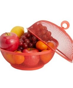 Juvale 4 Pack Round Mesh Wire Fruit Basket with Lids for Vegetables, Fruit Countertop Storage, 4 Colors, 10 In -Kitchen Storage shop unnamed file 2018