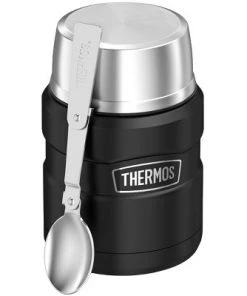 Thermos 16 oz. Stainless King Vacuum Insulated Stainless Steel Food Jar -Kitchen Storage shop unnamed file 2058