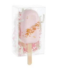 Stockroom Plus 50 Pack Clear Dessert Apple Candy Boxes (3.7 x 2.2 x 1.57 In)