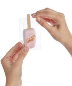 Stockroom Plus 50 Pack Clear Dessert Apple Candy Boxes (3.7 x 2.2 x 1.57 In) -Kitchen Storage shop unnamed file 2090