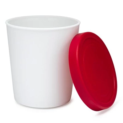 ChefWave 1 pt Reusable Ice Cream Storage Containers with Silicone Lids (2-pack) 4 ChefWave 1 pt Reusable Ice Cream Storage Containers with Silicone Lids (2-pack) - Image 2