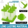 Zulay Kitchen Popsicle Molds Set of 6 - BPA Free Reusable Molds With Drip Guard, Tray, Silicone Funnel & Cleaning Brush 1 Zulay Kitchen Popsicle Molds Set of 6 - BPA Free Reusable Molds With Drip Guard, Tray, Silicone Funnel & Cleaning Brush -Kitchen Storage shop unnamed file 2093